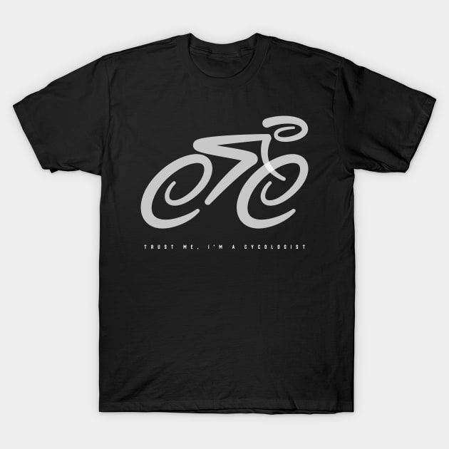 Trust Me, I'm A Cycologist, Funny Cycling Christmas T-Shirt by Art master